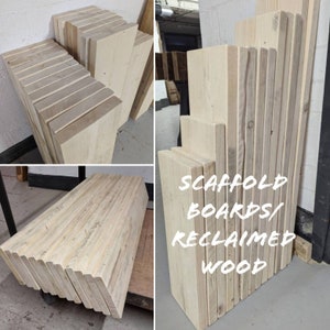 Scaffold Boards | Rustic Shelves | Reclaimed Wood | Plain Boards