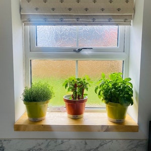 Rustic Window Sills, With Front Lip | Window Ledge Shelf | Farmhouse ...