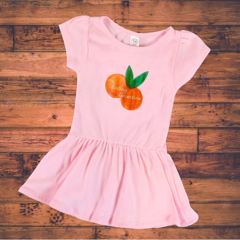 My Darling Clementine Baby Rib Dress Cute Baby Girl Clothes Etsy