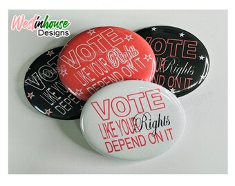Diva Right to Vote | Election  2024 Button