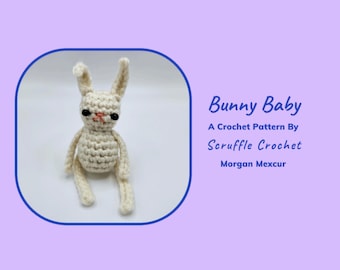 DIGITAL PDF Bunny Baby Crochet Pattern