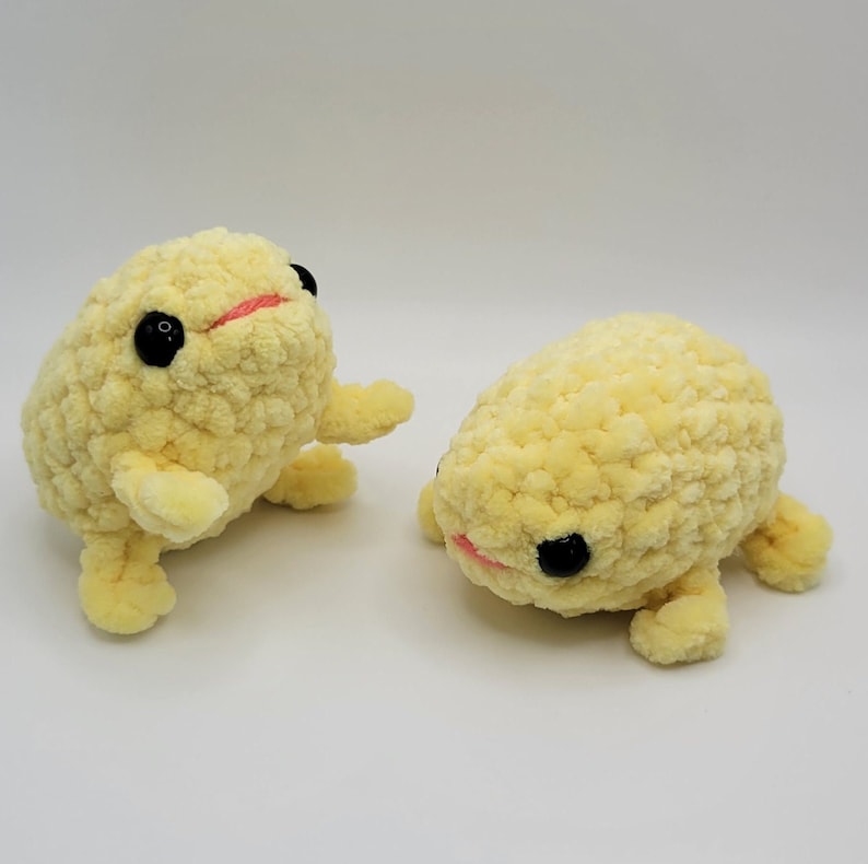 DIGITAL PDF Crochet PATTERN Rain Frog Etsy