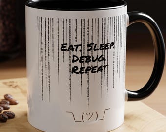 Caneca engraçada para programador | Caneca de café decorativa 325ml 445ml