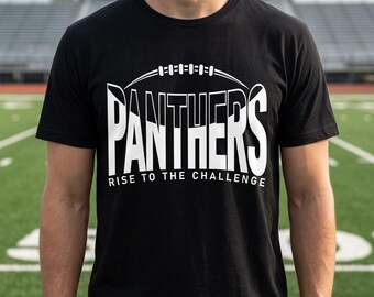 Panthers Football | Panthers Rise|Football PNG | Cricut Design |  Digital Download