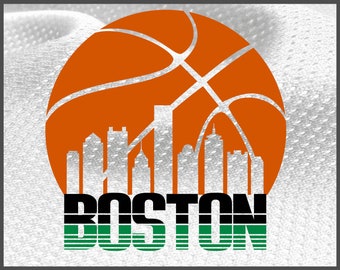Basketball Boston svg |SVG |PNG |Jpg| Cricut Design Space | Instant Digital download