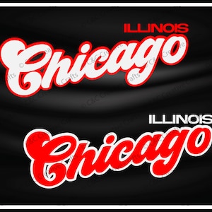 Projeto de Chicago Illinois | Chicago SVG | Illinois| SVG |PNG |JPG| Espaço de Design Cricut | Download Digital Instantâneo