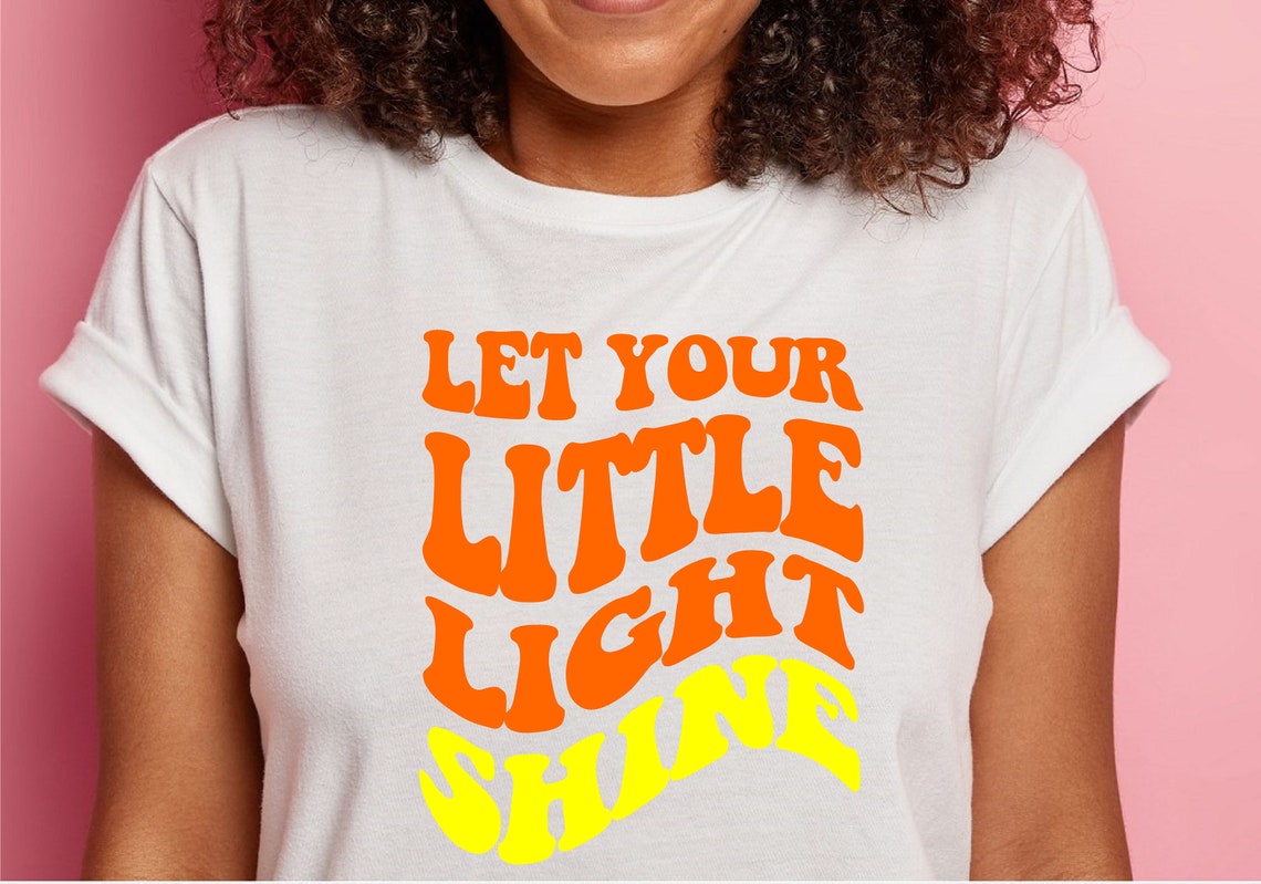 Let Your Little Light Shine Svg Self Esteem Booster | Etsy