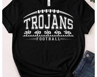 Descarga digital de los Trojans de fútbol americano/Voleibol/Deportes de equipo/Descarga instantánea