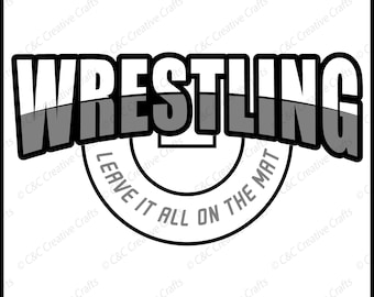 Wrestling Svg, Wrestling, Mat svg, SVG, PNG, JPG, EPs, Instant Digital Download #23338