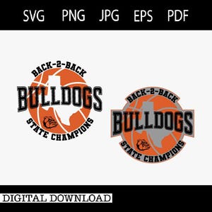 Basquete Bulldogs Texas Campeões Estaduais Consecutivos Download Digital #23641