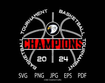 2024 Basketball Champions| Mascot Svg | Sports Team |  Ball  | 2024 Champions |SVG |PNG |JPG | eps | pdf Instant Digital Download #23424
