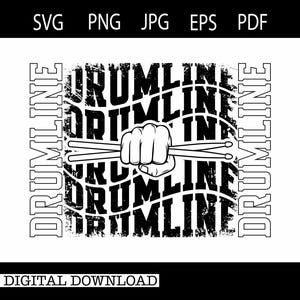 Drumline|Marching Band|Music|SVG PNG JPG EPs PDf| Digital Download #23533