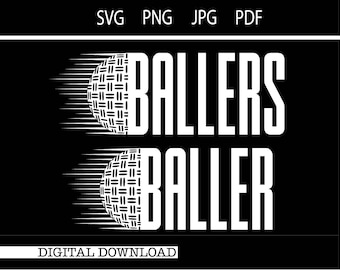 Kick Baller Sports Design | Basketball Team SVG (Digital Download)