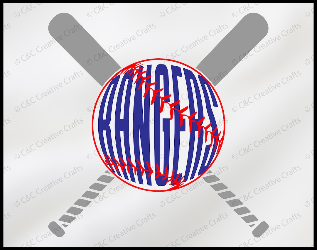 Manton Rangers Svg Rangers Baseball SVG | Sports Team Cut File (digital Download) - Etsy