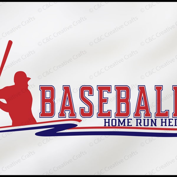 Baseball svg| Home Run Hero svg | Team svg | SVG |PNG |JPG| Sublimation |Instant Digital Download #23149