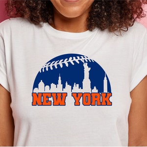 Imagem da cidade de Nova York Beisebol svg | Beisebol svg | SVG |PNG |JPG| Download Digital Instantâneo