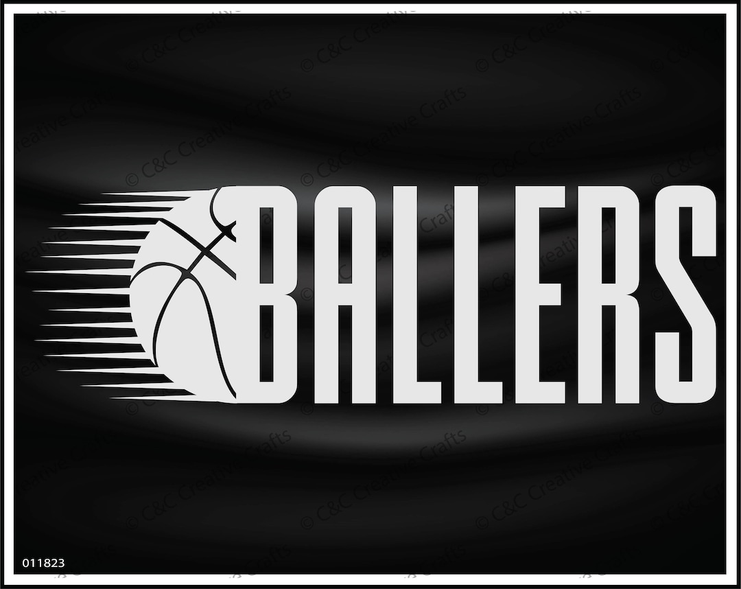 Ballers Basketball Sports Team SVG PNG JPG Cricut Design Space Instant