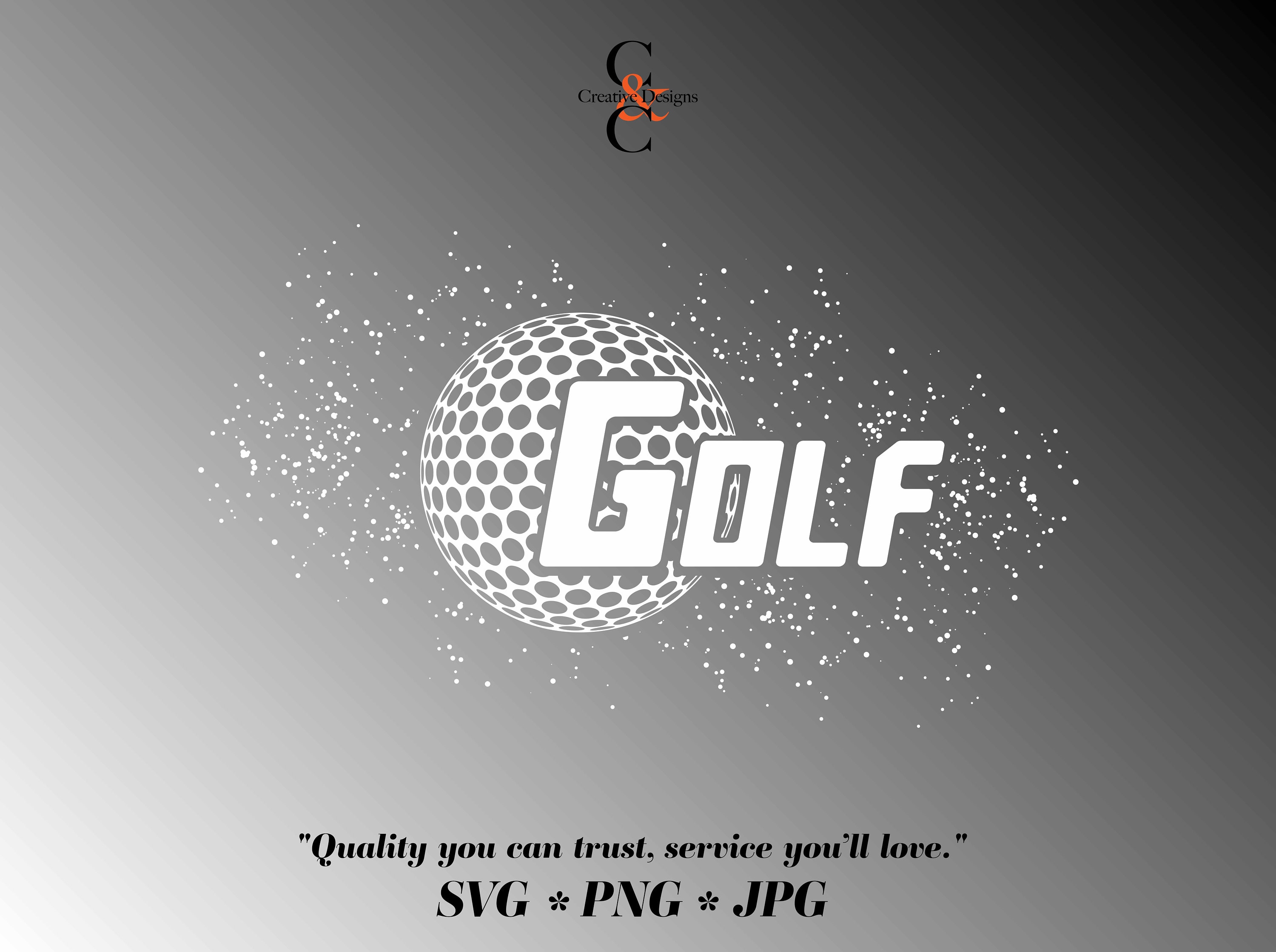 Golf Svg | Tee Svg | Sports Team Svg |  Ball Svg  | SVG |PNG |JPG | Instant Digital Download #23474
