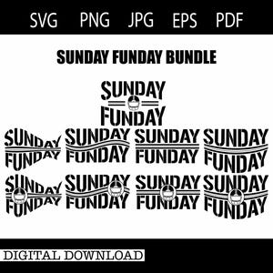 Sonntag Funday Bündel | Fußball | Digitaler Download |#23565