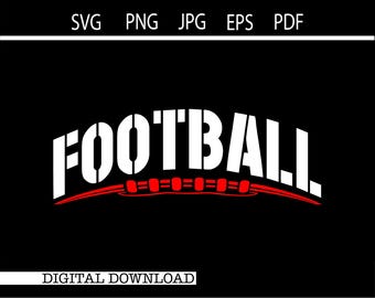 Football SVG | Football PNG | Game Day svg | School Mascot SVG | Football Shirt Design | Cricut Cut File | Digital Download