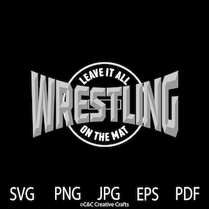 Wrestling-Svg, Wrestling, Mattensvg, SVG, PNG, JPG, EPs, sofortiger digitaler Download #23434
