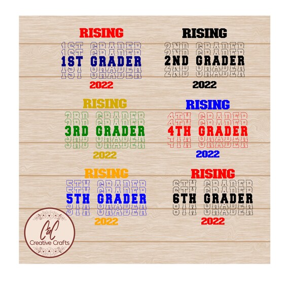 Grades Rising Bundlerising 1st Grade Rising 2nd Grade Rising 3rd Grade - Etsy