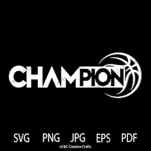Meister| Basketball | Sportmannschaft |SVG |PNG |JPG| Cricut Design Space | Sofortiger digitaler Download #23402