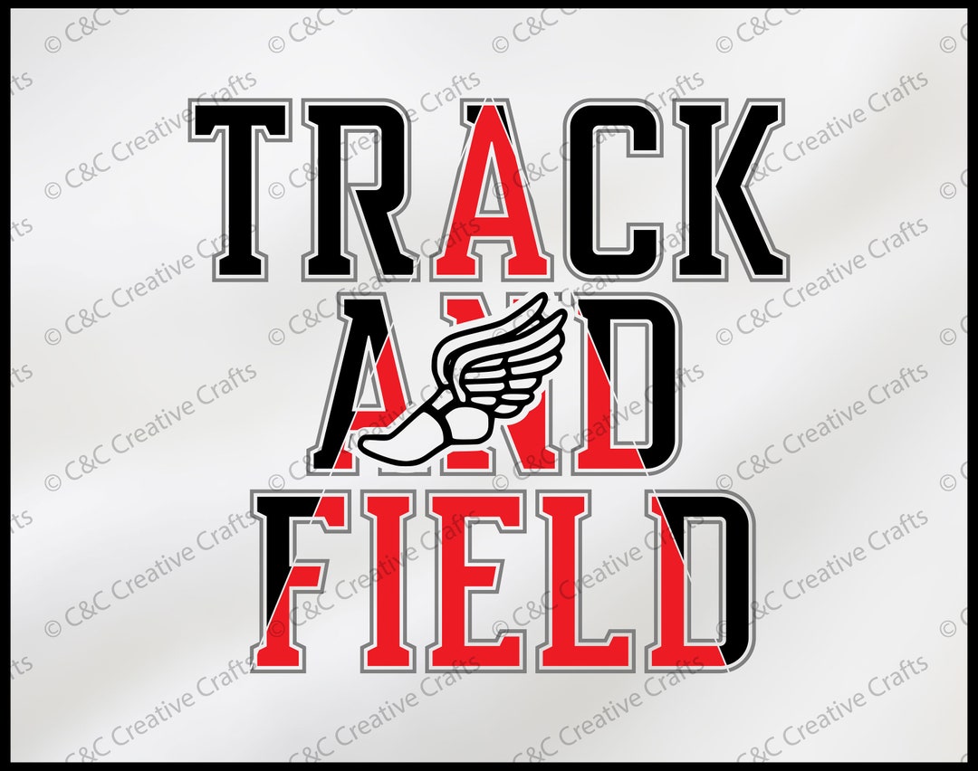 Track and Field Svg Track Svg Field Svg SVG PNG JPG Cricut Design Space