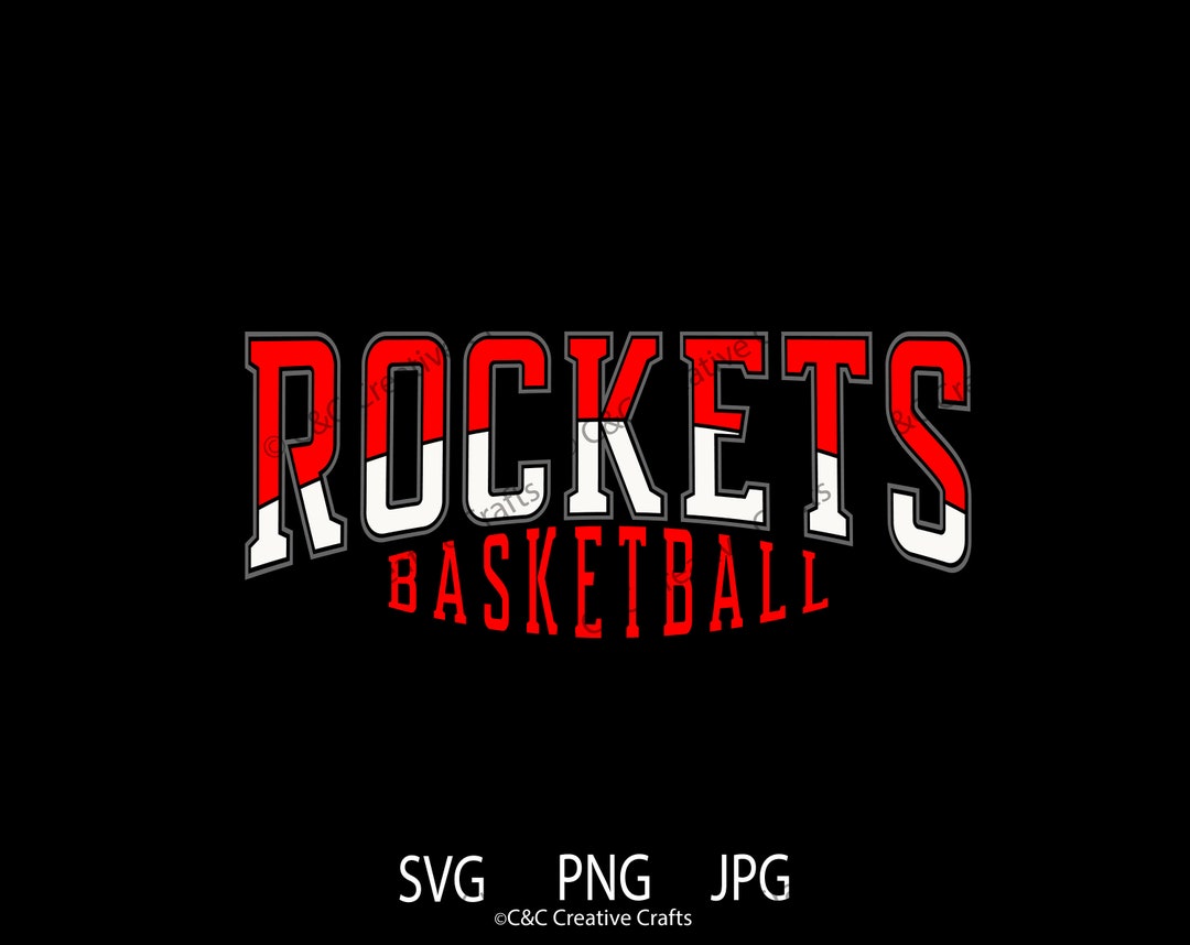 Rockets Basketball Rockets Svg Basketball Svg Rockets Sports Team SVG ...