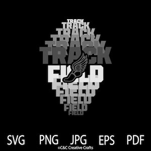 Track and Field | Track | Field  |SVG |PNG |JPG | eps | pdf  #23435