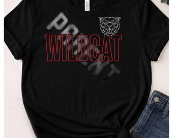 Wildcats Parent SVG | Wildcats Mom Dad Grandma Grandpa | Wildcats Family Shirt Design | Proud Wildcats Parent Cut File