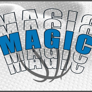 Magischer Basketball |Magic Spirit| Magisches Maskottchen | Magic Team |Magisches Logo |SVG |PNG |JPG| Cricut Design Space | Sofortiger digitaler Download