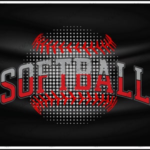Softbol Svg | SVG de beisebol | Equipe Svg| Esporte Svg |SVG |PNG |JPG| Espaço de Design Cricut | Download Digital Instantâneo
