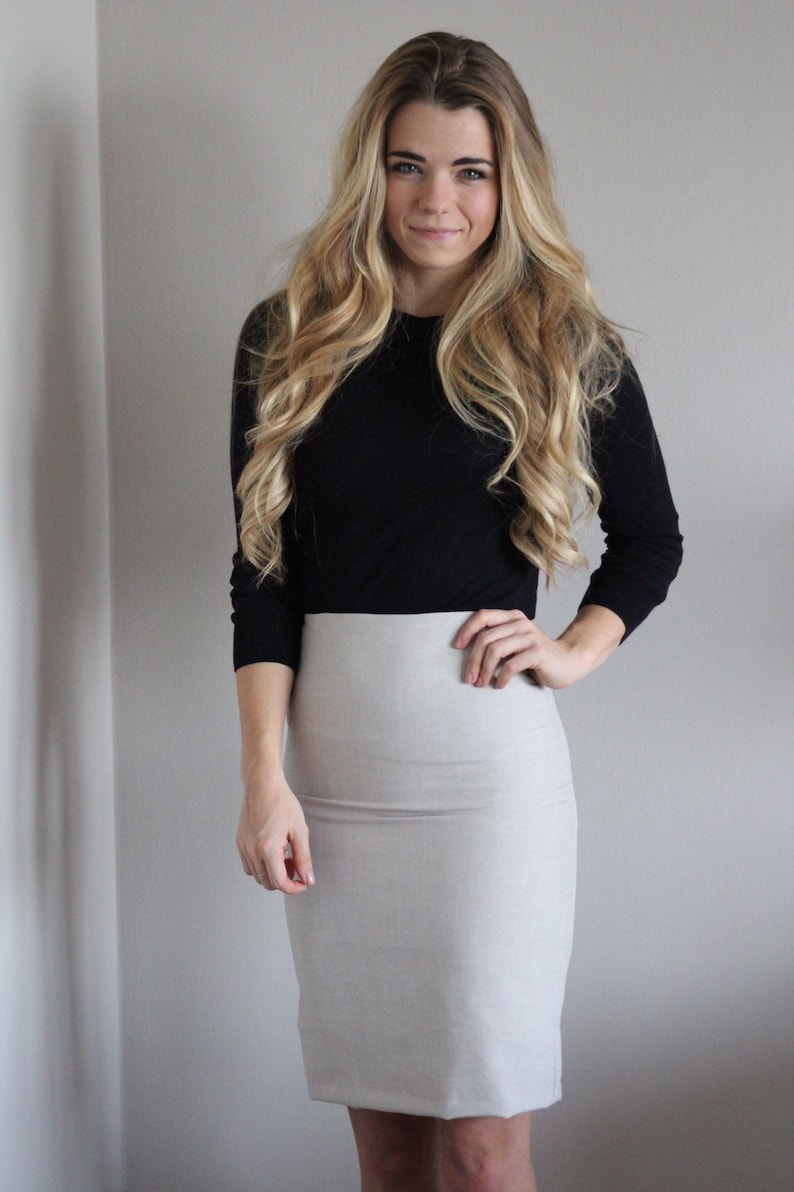 Avery Pencil Skirt PDF Sewing Pattern and Tutorial, Sizes 0-24 image 8