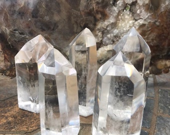 Clear Quartz Crystal Point (D)