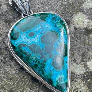 Chrysocolla Pendant
