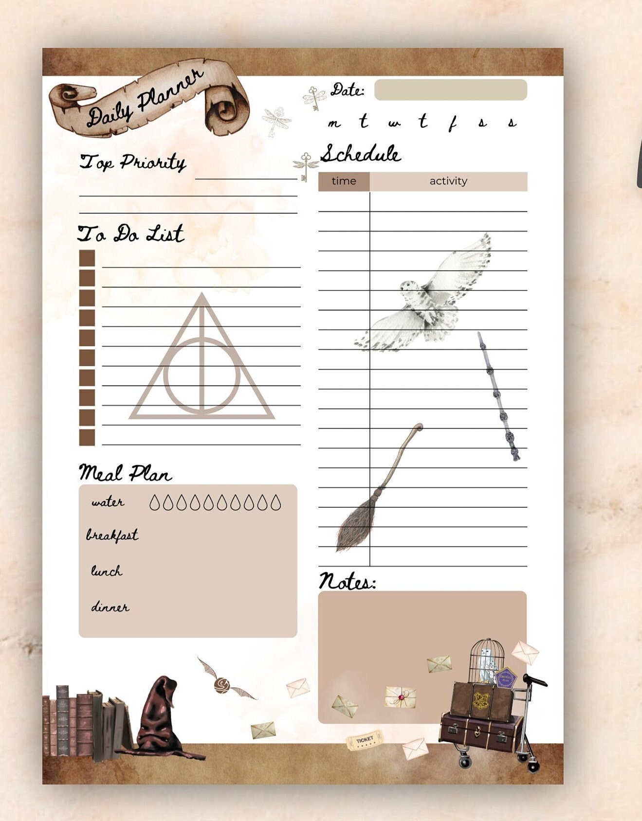 potter-planner-wizards-planner-printable-digital-use-wizard-theme-planner-life-planner-wizarding-world-downloadable-a4-size-etsy for Free Harry Potter Planner Printables Potter Planner, Wizards Planner, Printable, Digital Use, Wizard Theme Planner, Life Planner, Wizarding World, Downloadable, A4 Size - Etsy for Free Harry Potter Planner Printables