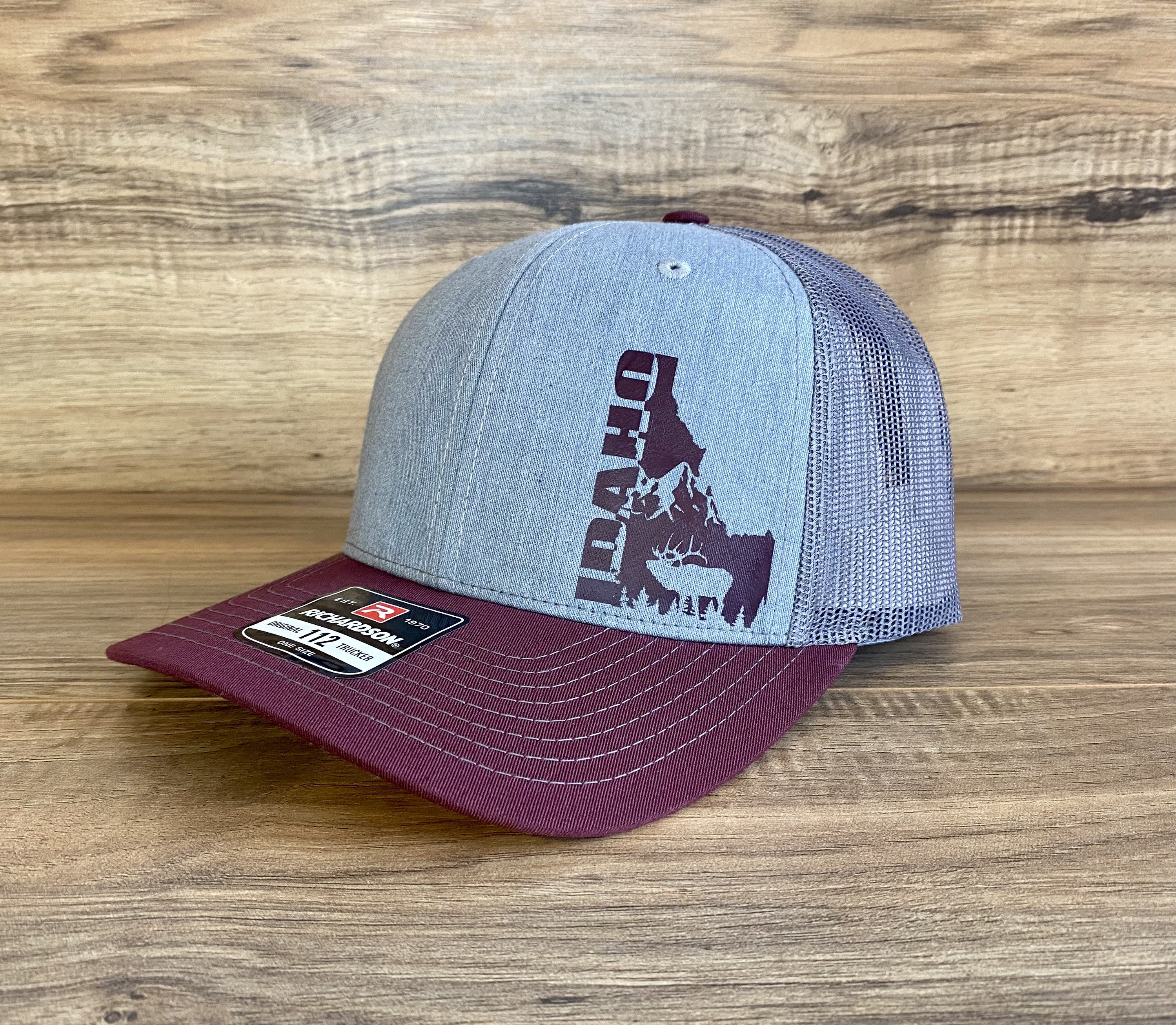 Idaho Elk Trucker Hat | Etsy