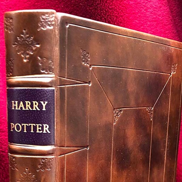 Leather Bound Harry Pottter Books Etsy