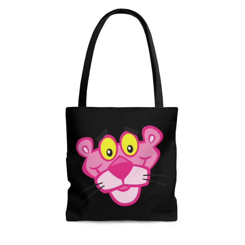 Pink Panther Tote Bags Women & Men Custom Pink Panther Bag Etsy