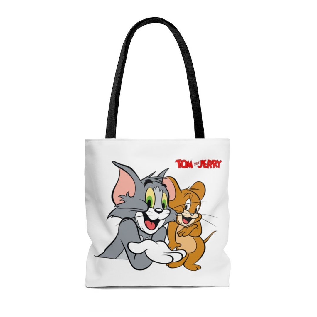 Tom and Jerry Tote Bag Custom Tom and Jerry Gifts for Men & Etsy