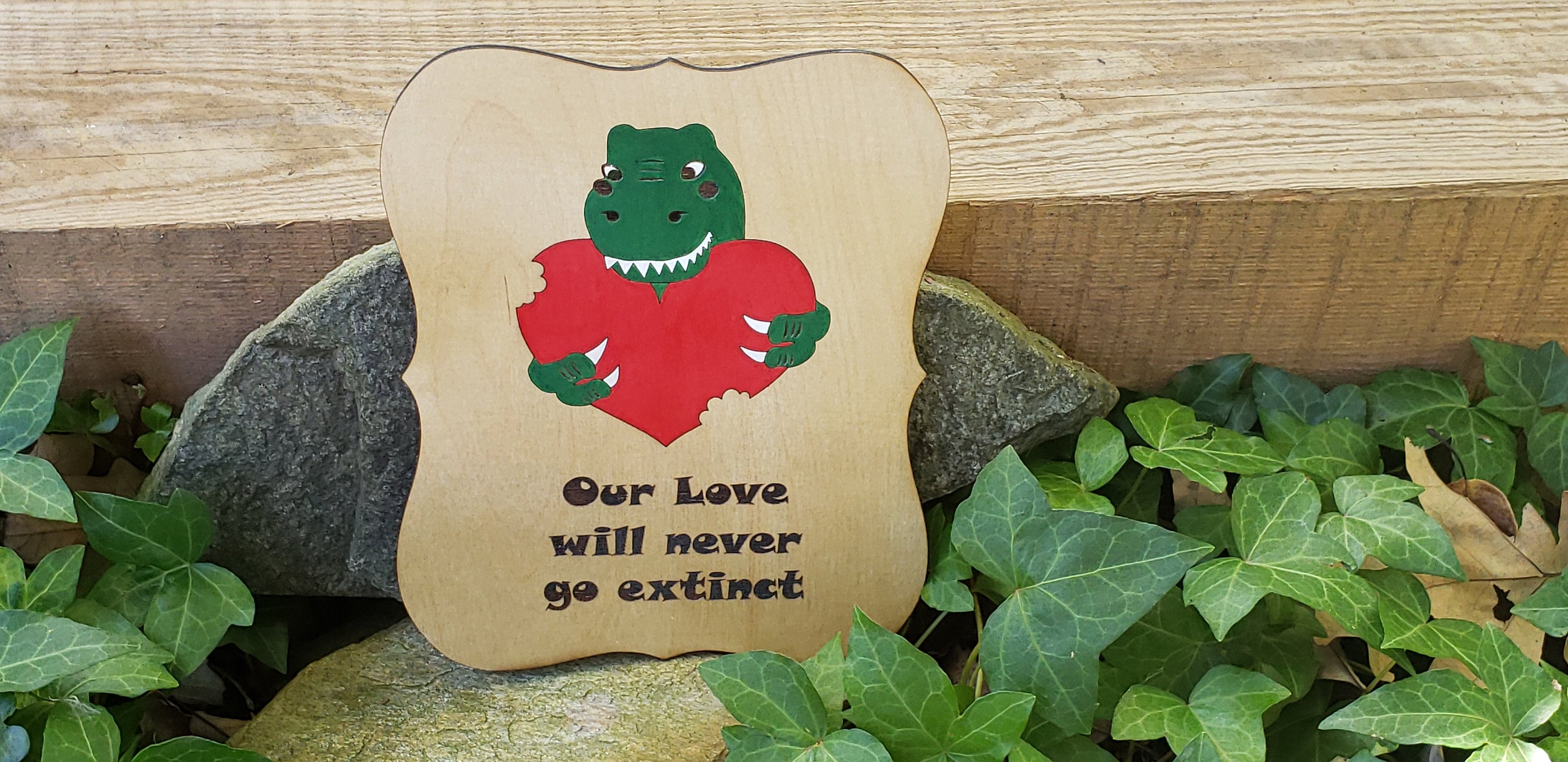 Our Love Will Never Go Extinct - Hand Painted Sign - Etsy