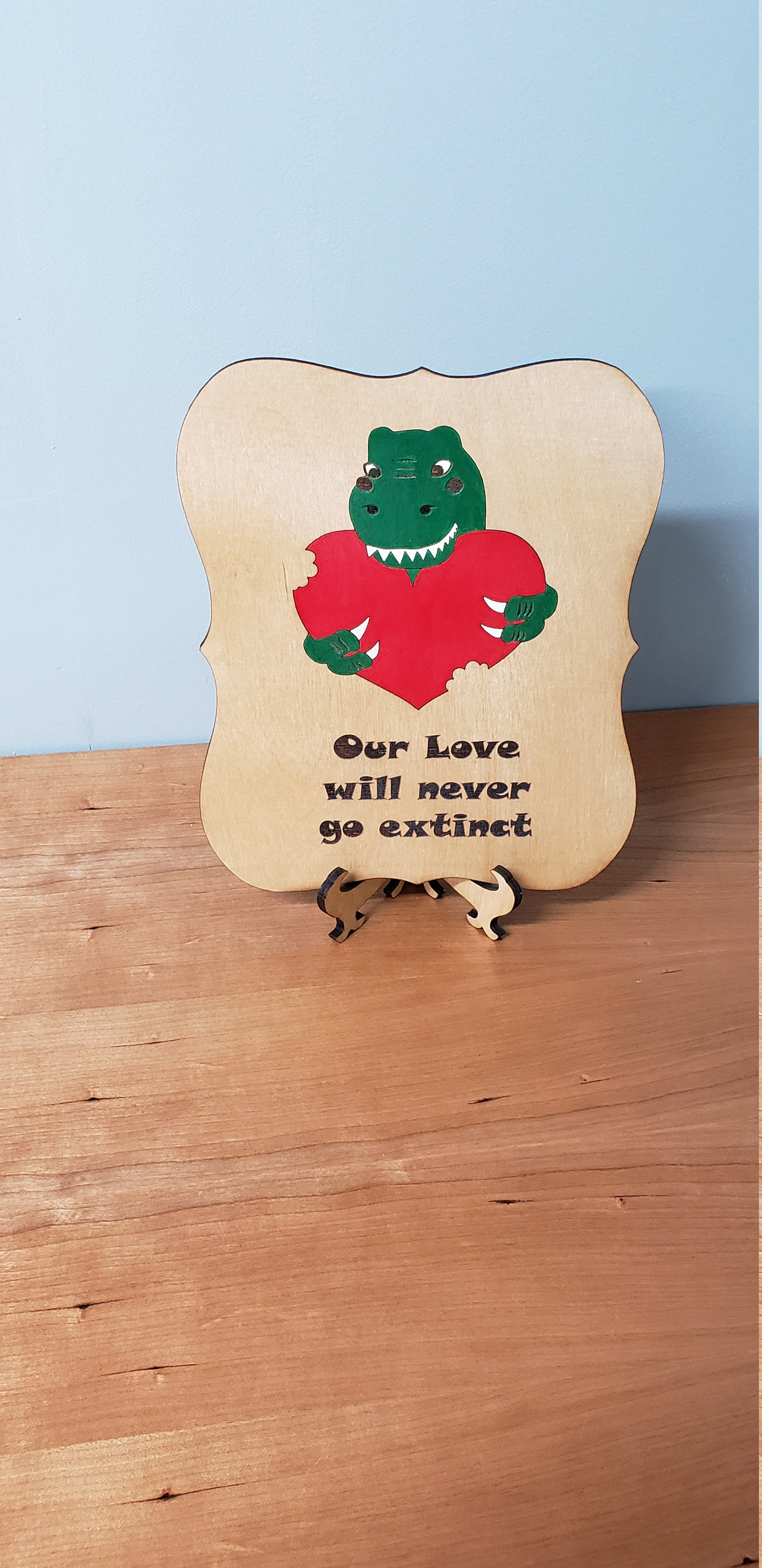 Our Love Will Never Go Extinct - Hand Painted Sign - Etsy