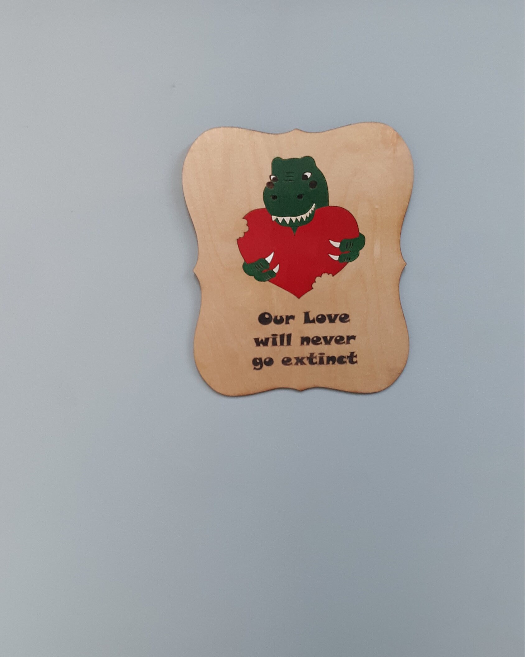 Our Love Will Never Go Extinct - Hand Painted Sign - Etsy