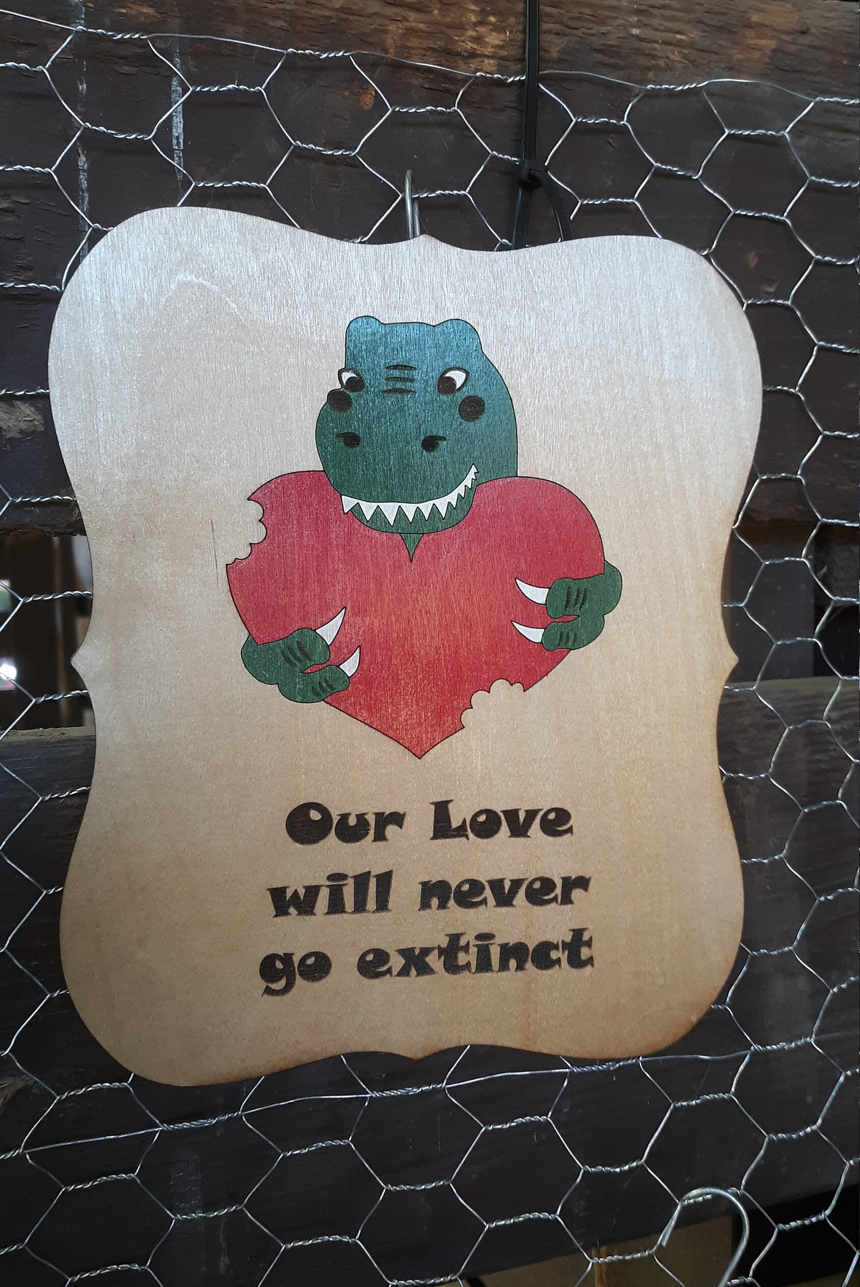 Our Love Will Never Go Extinct - Hand Painted Sign - Etsy