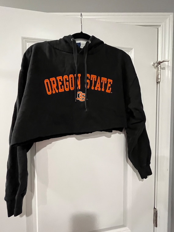 Oregon State Cropped Hoodie, college sweatshirt