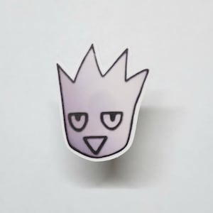 Senku Doodle Sticker // Dr. Stone Anime Inspired Die-Cut