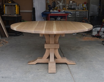 Rift sawn White Oak dining table