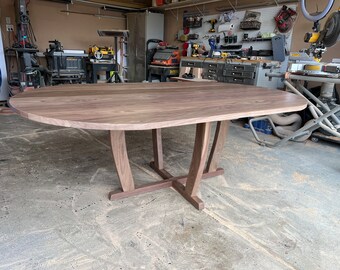 Walnut dining table