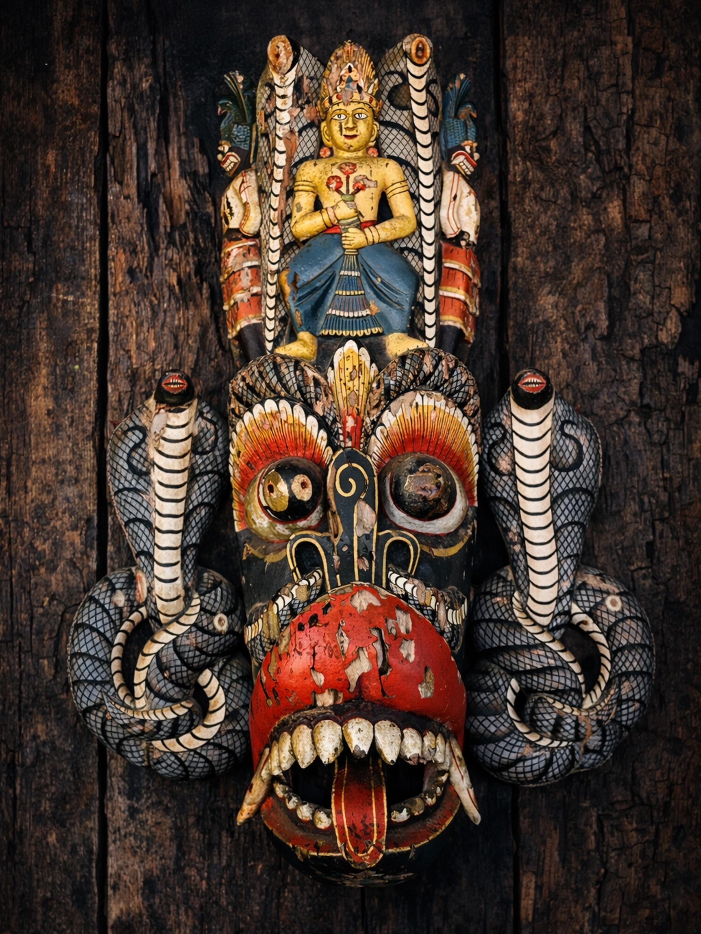 Raksha masks - Etsy 日本
